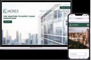 Acres Capital Website and Phone App