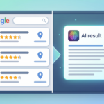 Google search results with AI integration