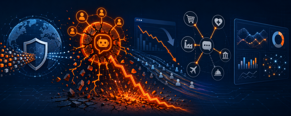 Digital transformation and data visualization concept